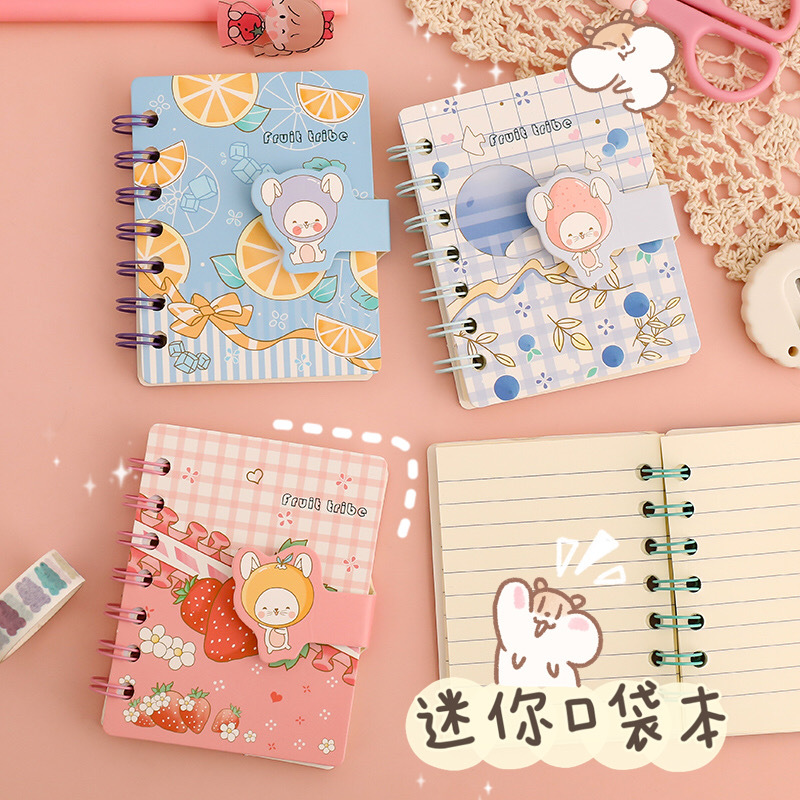 卡通磁扣迷你/小学生随身便/办公记事小本产品图