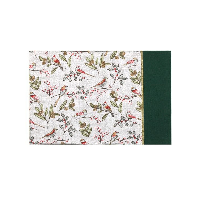 Cross-border new placemat printed American ins cotton table mat cloth decorative light luxury festival Western placemat Application Scenario