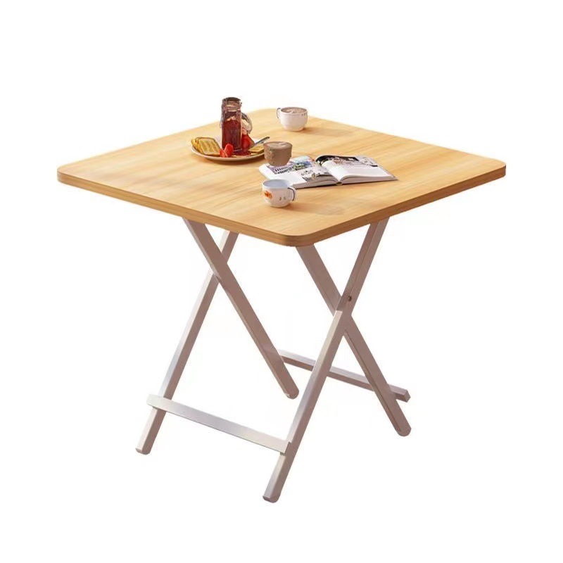 可折叠桌出租房简易餐桌简约家用方形桌2人4人摆摊便携吃饭桌子详情图5