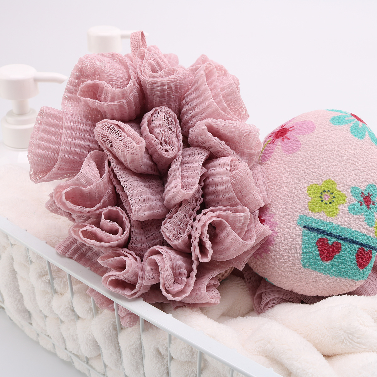 Butterfly Bath Ins Soft Hanging Non-Loose Bath Bath Bath Ball Bath With Ladies Large Bubble Bath Cartoon Bath Ball Specification drawing