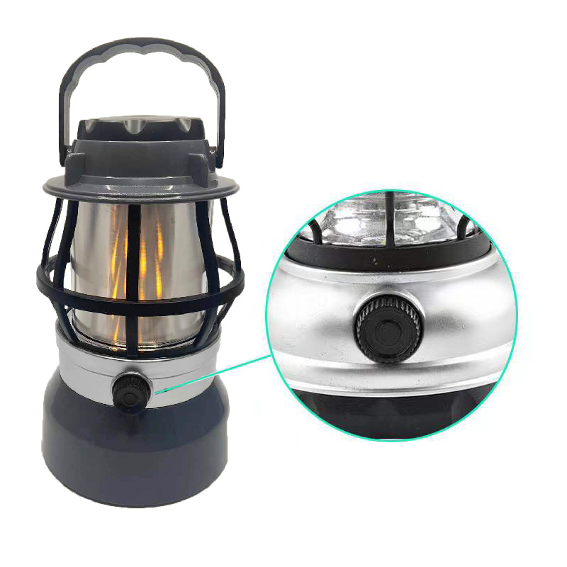 Flame lamp, outdoor power bank function, USB charging lamp, led tent lamp, portable camp lighting, horse lamp Specification image