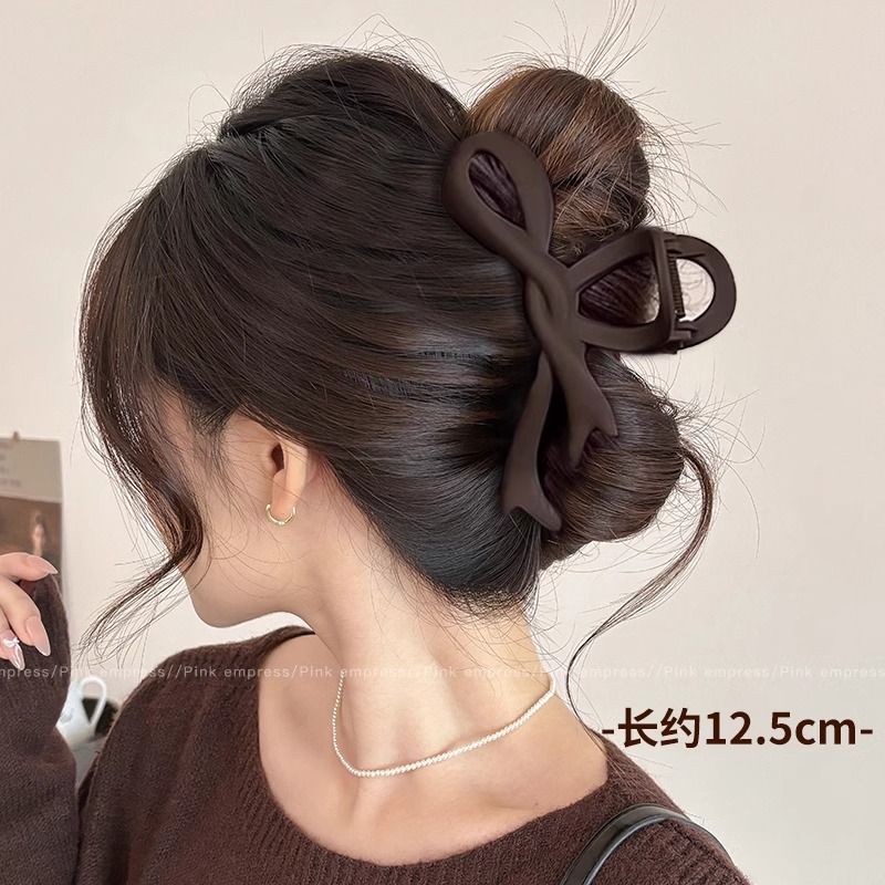 Large-sized hair clip for women, 2025 new high-end style hair clip, back of the head, shark clip headwear Specification image