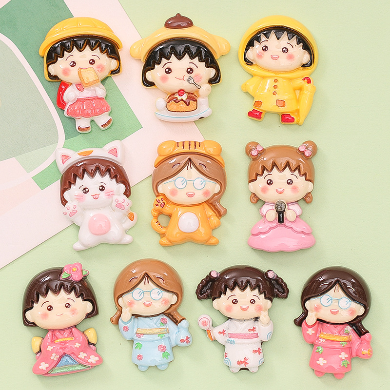 Cute Star Kirby diy cream glue charger case, phone case, hair accessory, hair clip, resin accessory material pic 17