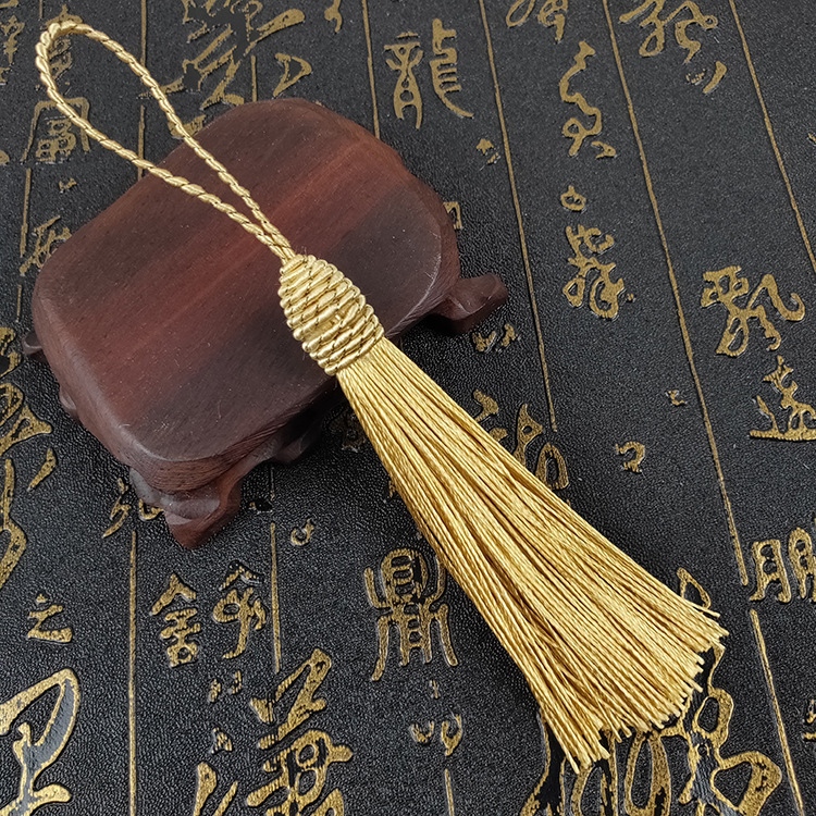螺纹螺丝球流苏 服装书签小吊穗中国结礼品厂家批发 流苏穗子详情17