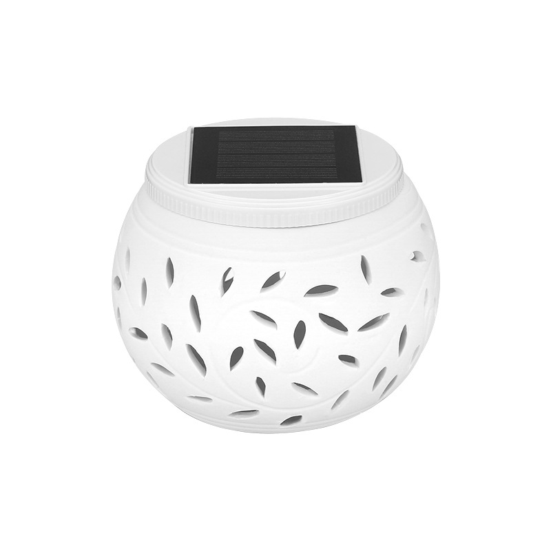 Handcrafted ceramic courtyard beautification solar lamps, outdoor waterproof sensor decorative garden lamps from a powerful factory are selling well Item Picture