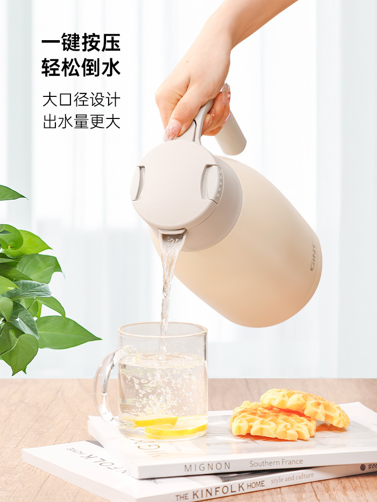 Gint Garter Thermos Thermos Kettle For Student Dormitories Large Capacity Thermos Kettle With Stainless Steel Interior details Picture