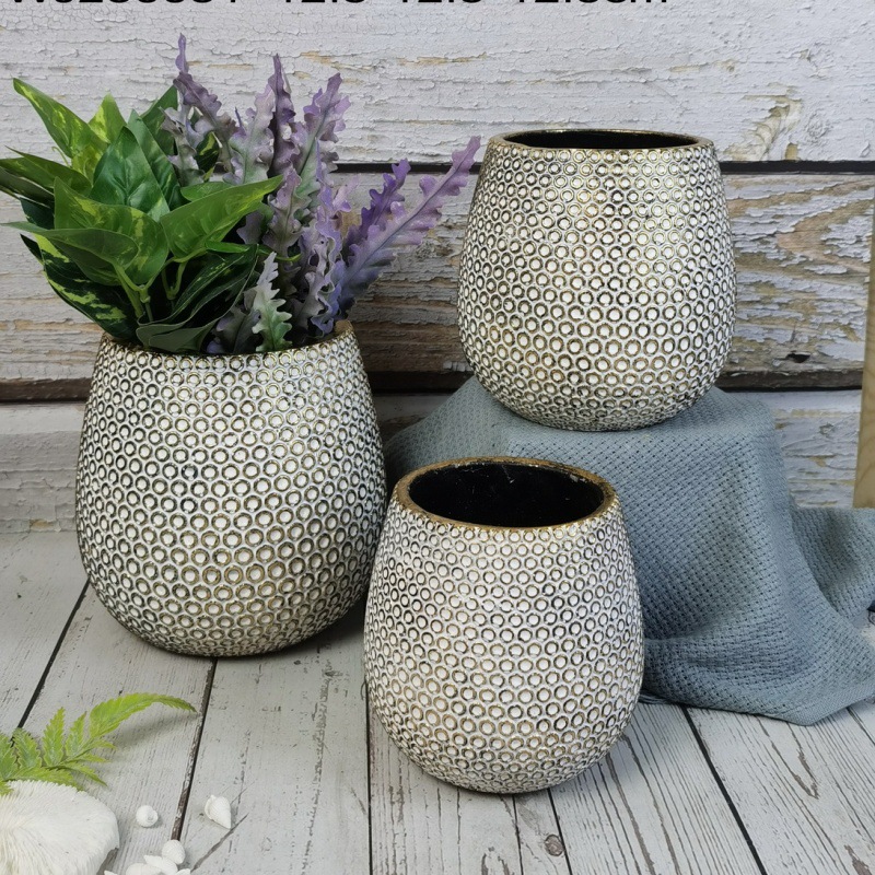 Factory direct supply of Nordic simple and creative home cement flower POTS for indoor and outdoor decoration flower POTS and ornaments