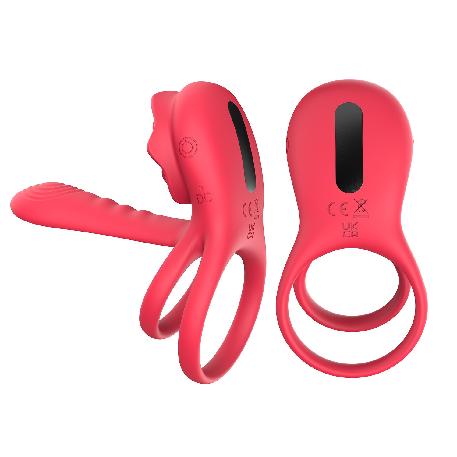 Best-selling rose lock essence ring dual motor resonance adult masturbation and hygiene sex product Specification drawing