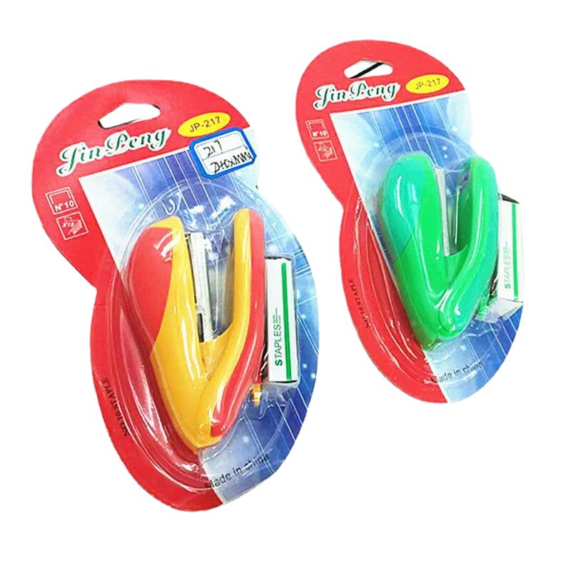 Stapler, stapler needle set, hand-held mini stapler, creative student office supplies factory direct sales Specification image