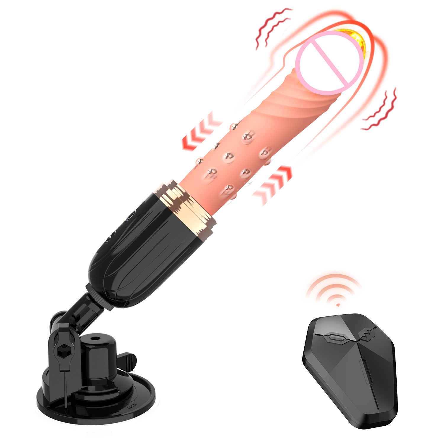 Fun Tour Cannon Wireless remote control female masturbation device simulation telescopic vibration Fun vibration stick full figure