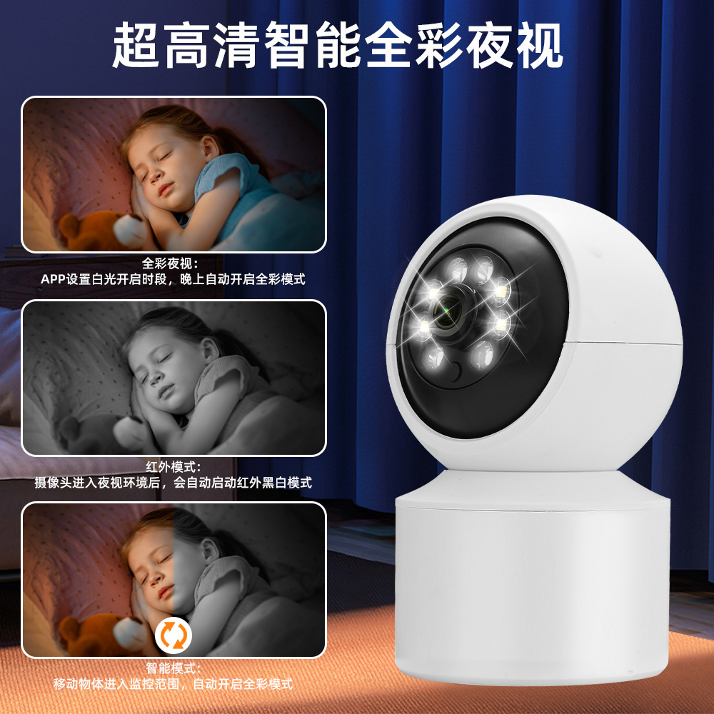 Cross-border e-commerce indoor wifi camera monitoring, high-definition, battery-powered, intelligent wireless camera Application Scenario