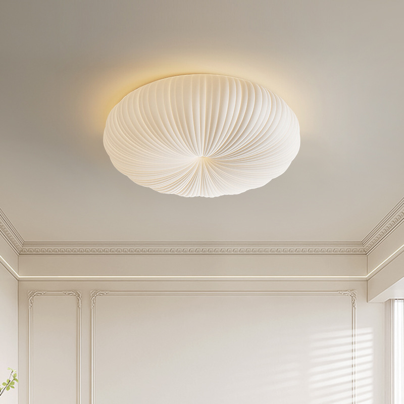 Cream-style master bedroom, pumpkin creative dining room, chandelier, study, children's room, creative modern and simple ceiling lamp details Picture