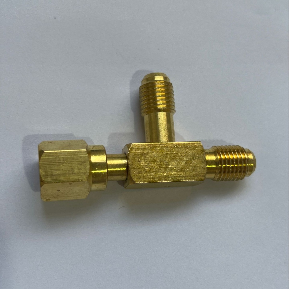 R134ar22, R407, R600 refrigeration fluorine copper conversion joint, three-way conversion joint, refrigerant connection accessories