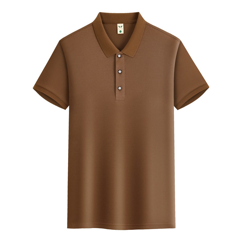Solid-color ice silk cotton polo shirts, lapel work clothes, custom-made work clothes, logo cultural T-shirts, advertising T-shirts, wholesale and printing Application Scenario
