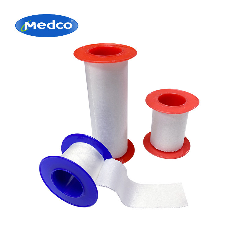 外贸专供全棉运动胶带医用氧化锌胶带手指手腕关节防护白色绷带