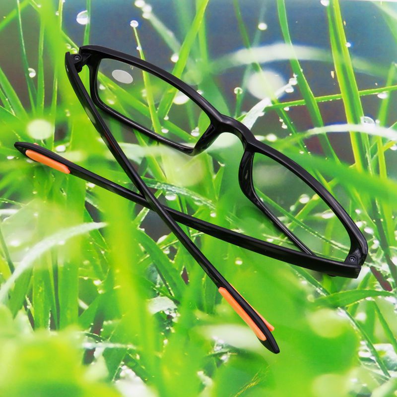 Business model black lightweight TR90 roaming reading glasses, unbreakable by dropping or smashing, resin reading glasses 8001 details Picture