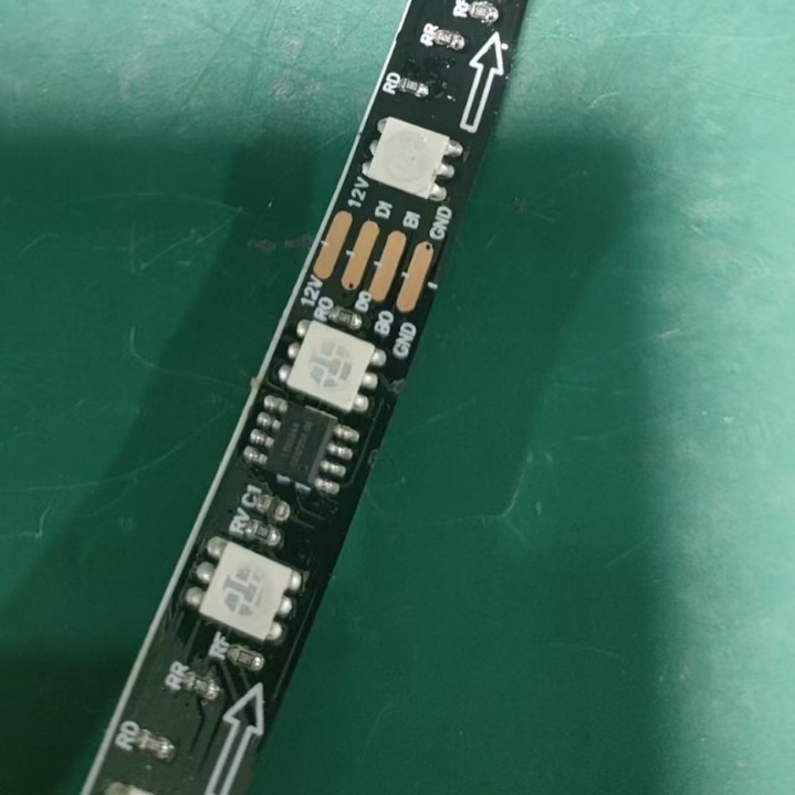 Led Light With 12V 24V 5050 Color Rgb High Brightness 60 Light Plating Plate Bare Plate Drops Rubber Sleeve Color Changing Light Strip Application Scenario