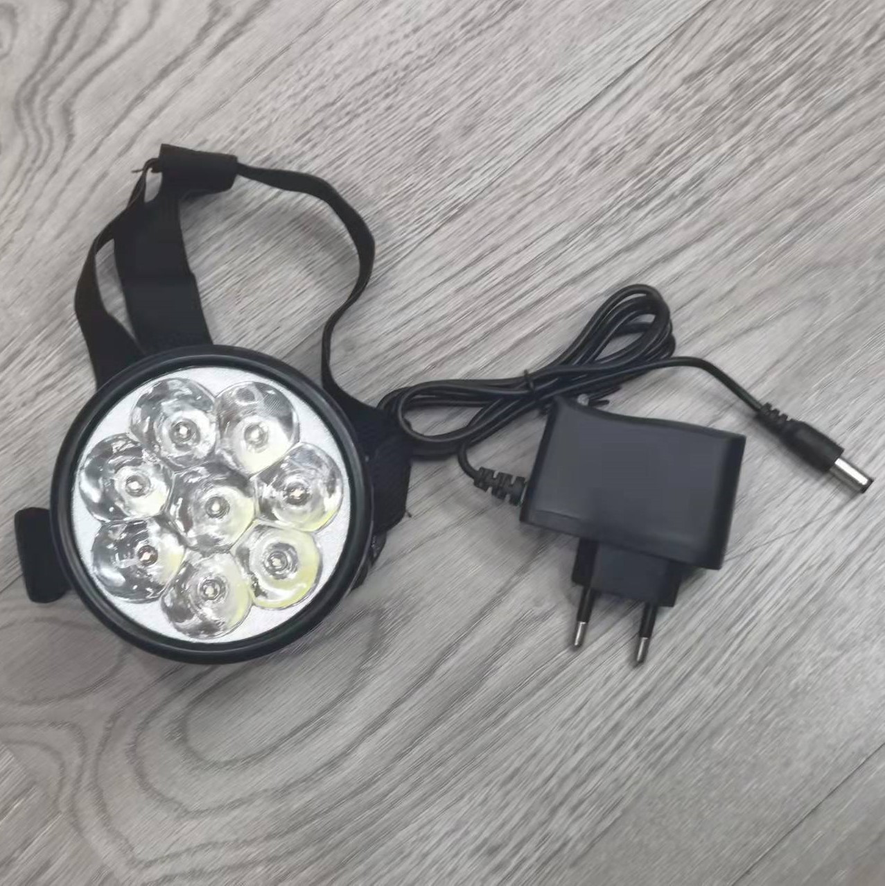 8-lamp headlamp usb charging sensor headlamp led night fishing portable strong light night running small headlamp Outdoor headlamp Specification image