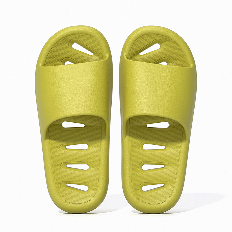 Non-slip bath slippers for men and women summer home indoor stepping on shit leakage home eva bathroom slippers wholesale Item Picture