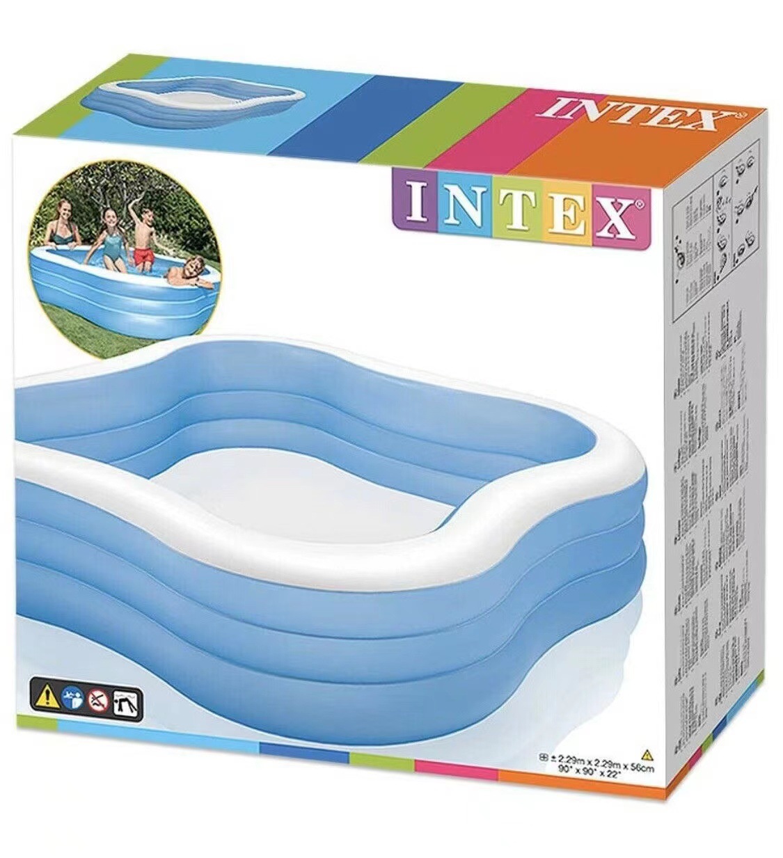 intex/57495/跨境专供梅花细节图