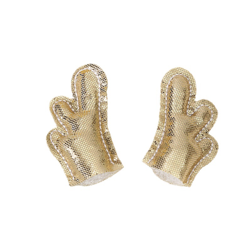 New Retro Gold Antler Three-Dimensional Fabric Accessories Headband Headgear Material Diy Brooch Toy Doll Wholesale Item Picture