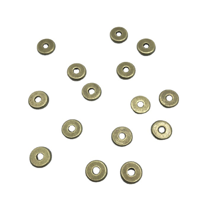 DIY jewelry accessories, retro zinc alloy handcrafted semi-finished products, 7mm interval multi-color bracelet and necklace accessories spacers Item Picture