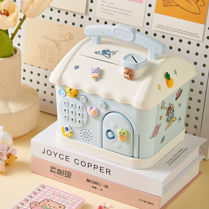 Songtai Net Red Music Children's Piggy Bank Can Access Piggy Bank Boy Girl Lovely Wind Birthday Gift Music Box details Picture