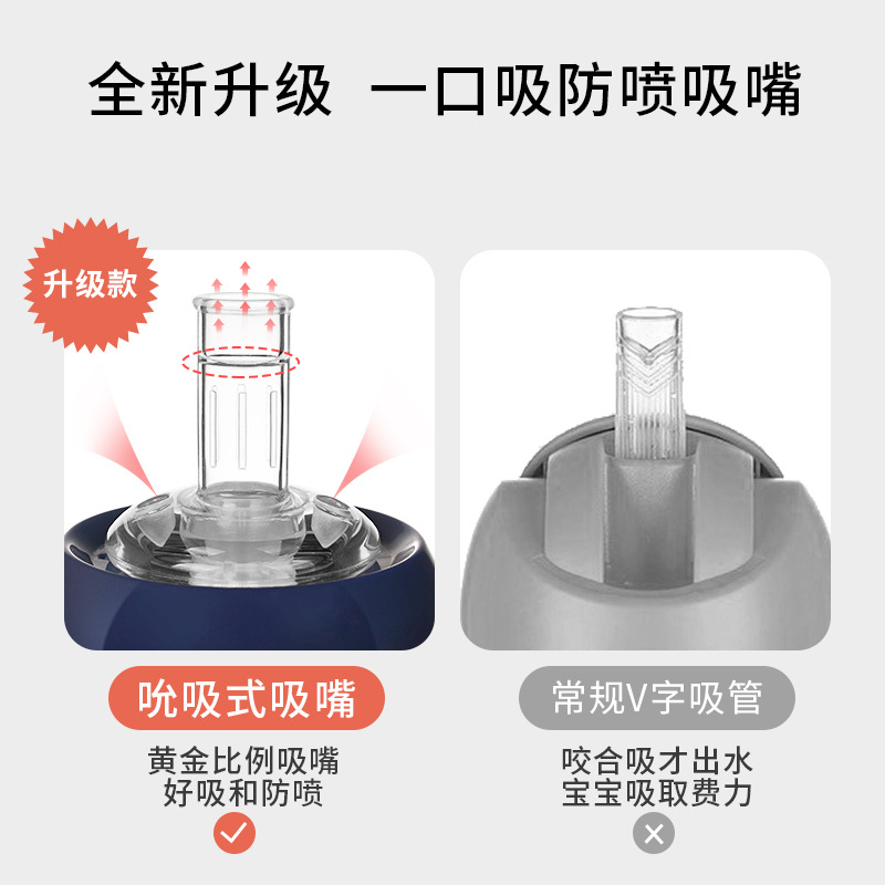 儿童不锈钢直饮水杯/儿童用品/幼儿细节图