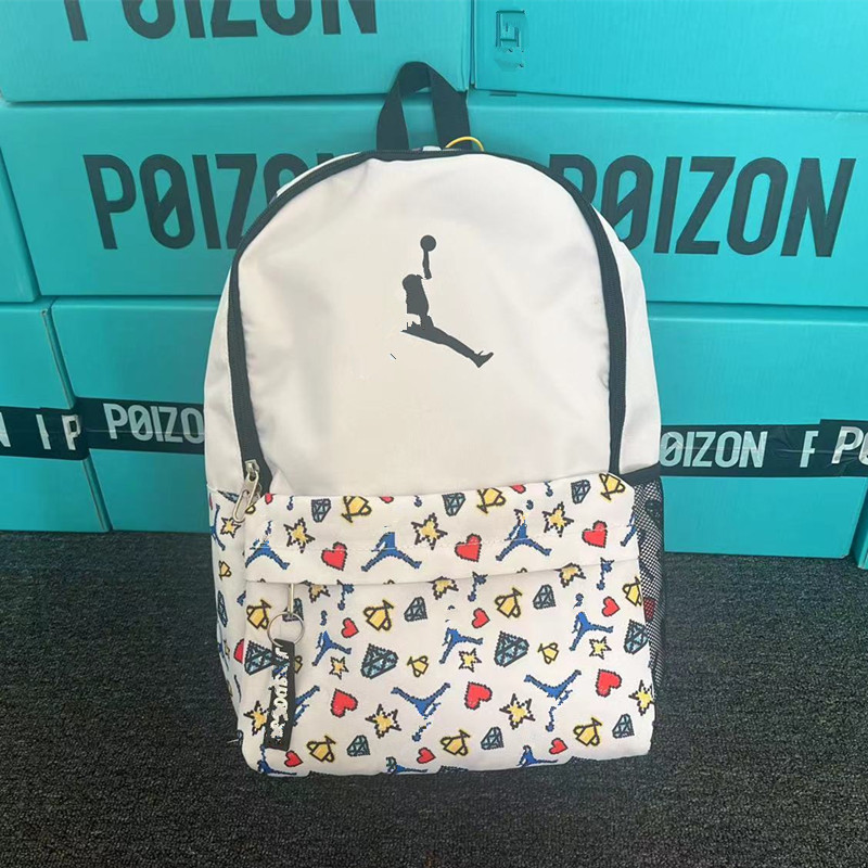 New backpacks, sports bags, school bags for junior and senior high school students, travel bags, large-capacity computer bags fully printed with logos Specification image