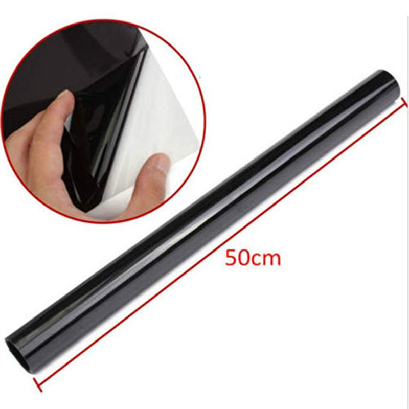 Foreign Trade Automobile Glass Solar Film Explosion-Proof Sunscreen Heat Insulation Film 4S Shop Window Glass Film 300X50cm Set Film Specification drawing