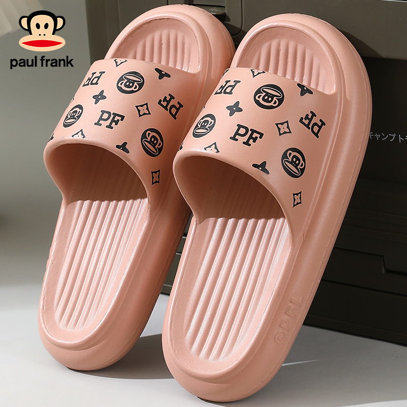 Big Mouth Monkey Cool Slippers Summer New Couple Home one-Shoulder Slippers EVA66280