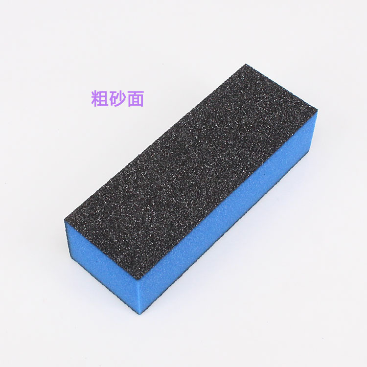 Nail art tools: Multi-purpose sponge, grinding block, three-sided sponge, sandpaper, file, polishing, grinding strip, shanilak Application Scenario