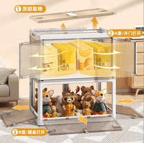 Student book storage boxes Transparent book boxes Collapsible storage boxes for home use Classroom book storage boxes