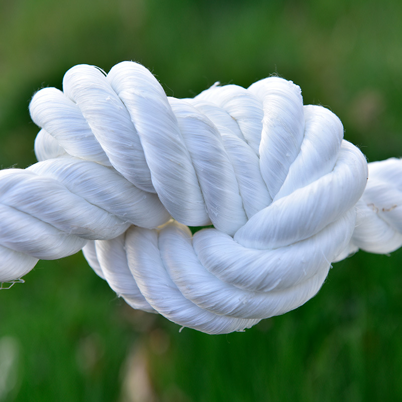 Polypropylene Marine mooring ropes, hoisting ropes, adult tug-of-war ropes, thick ropes, wear-resistant traction ropes, three-strand braided ropes Application Scenario