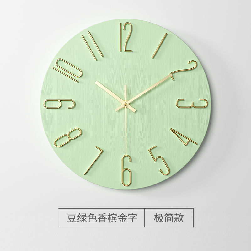 挂钟、壁钟、墙贴钟实物图