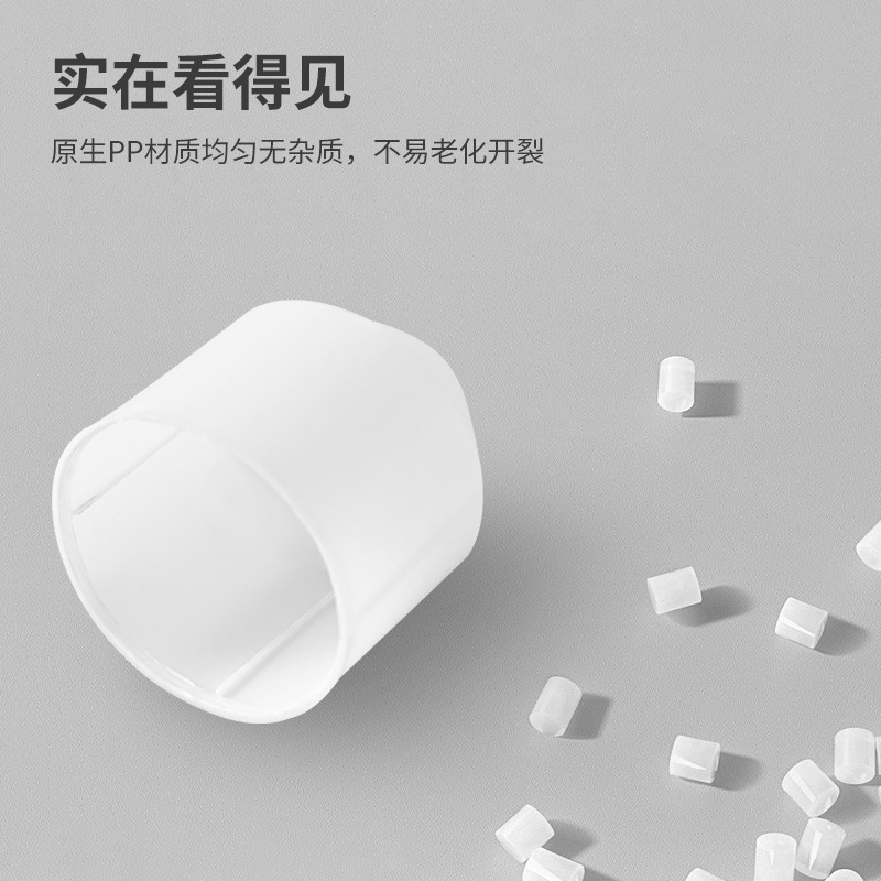 Wholesale e27 screw-down plastic PP lamp head dust cover, bulb lamp head protection shell, lamp cap accessories Specification image