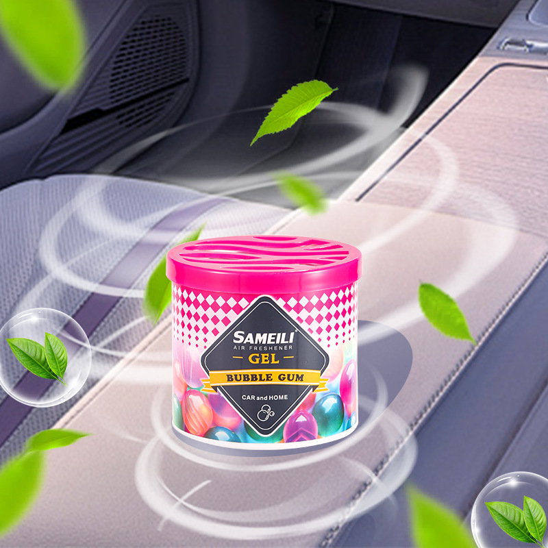 Air freshener, solid aromatherapy, car fragrance cream, leaving a fragrant, deodorizing and odor-removing aroma in the car, interior, toilet and bedroom Application Scenario