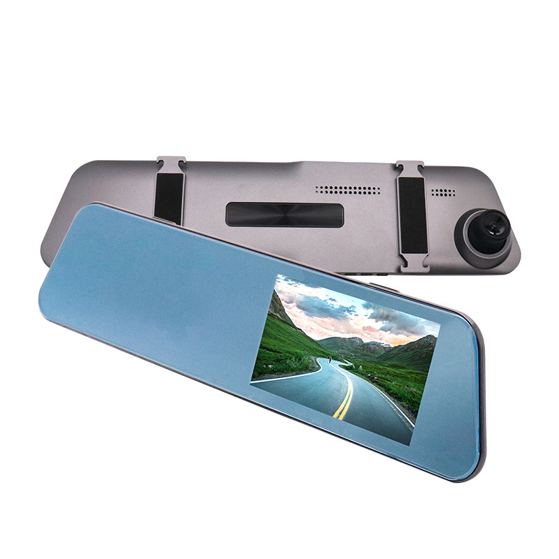 触摸4.5寸2.5D玻璃双录行车记录仪 高清厂家直销详情图4