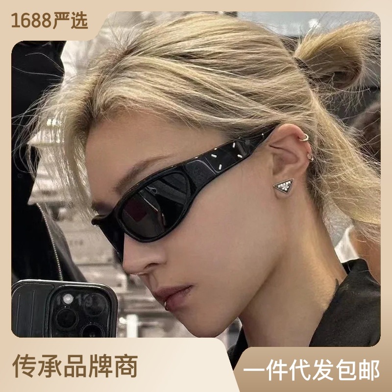 儿童太阳镜/墨镜儿童夏季时尚/百叶窗眼镜/眼镜儿童2023时尚/儿童发光眼镜细节图