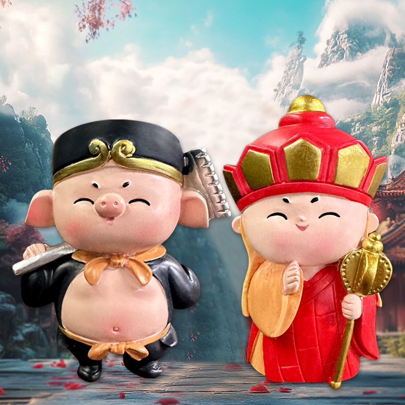 国潮定制齐天大圣树脂冰箱贴2024新款手办文创悟空洛阳西安周边旅游产品图