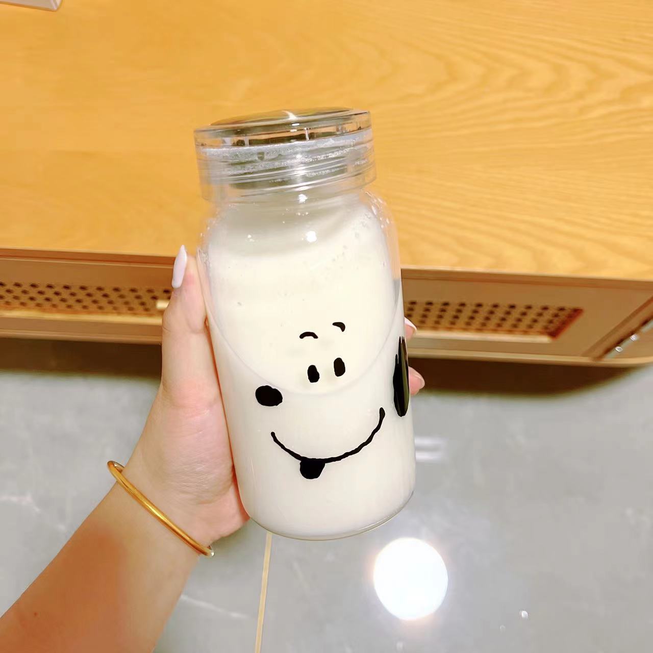 卡通玻璃杯产品图