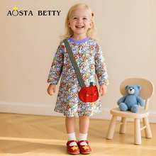 欧美风男童长袖T恤秋季新款儿童圆领运动衫圣诞节印花儿童套头衫详情1