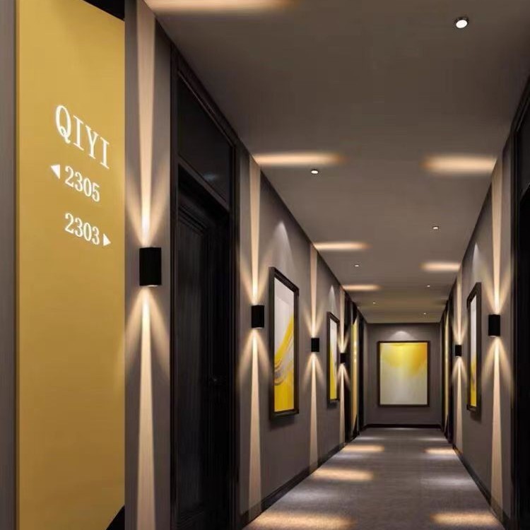 led strip lights, colored lights, home ktv, bar, leisure bar, corridor, passageway, exterior wall, staircase, outdoor waterproof wall lights Specification drawing