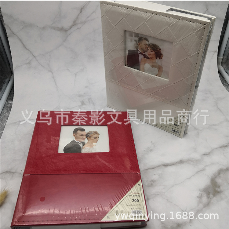 Fabric adhesive photo album, 6-inch 500 pieces, pocket photo album, family photo album, photo album, wedding photo album wholesale Item Picture