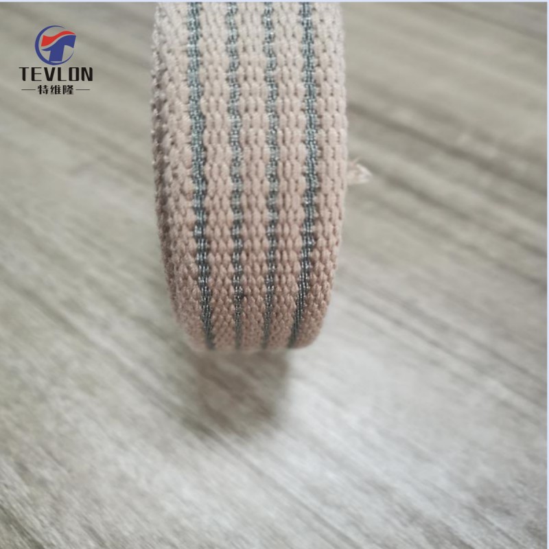 New type of lighting woven tape with copper wire, exposed copper wire, wear-resistant and strong tensile strength conductive woven tape Application Scenario