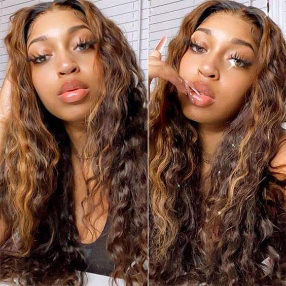 ملكة جمال أوروبا والولايات المتحدة تقسيم الشعر المستعار الطويل Leace Wigs من مصدر Newlook Item Picture