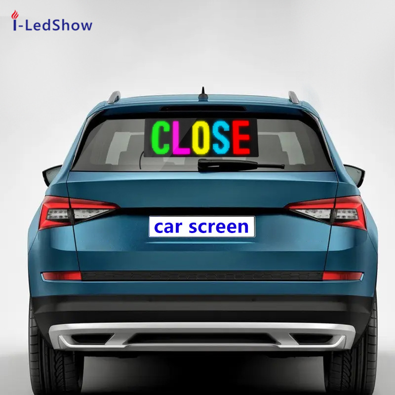 跨境电商爆款柔性LED柔性屏全彩车载广告屏蓝牙显示屏led超薄软屏详情图4