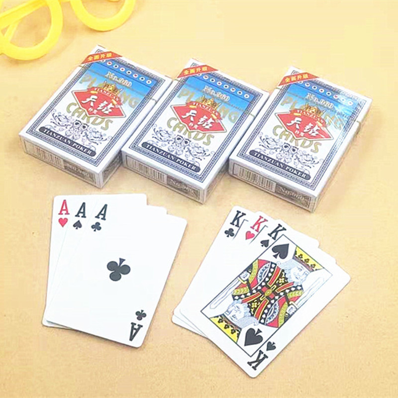 扑克牌纸牌创意加厚硬纸防水斗地主娱乐魔术道具朴克牌棋牌室用详情图1
