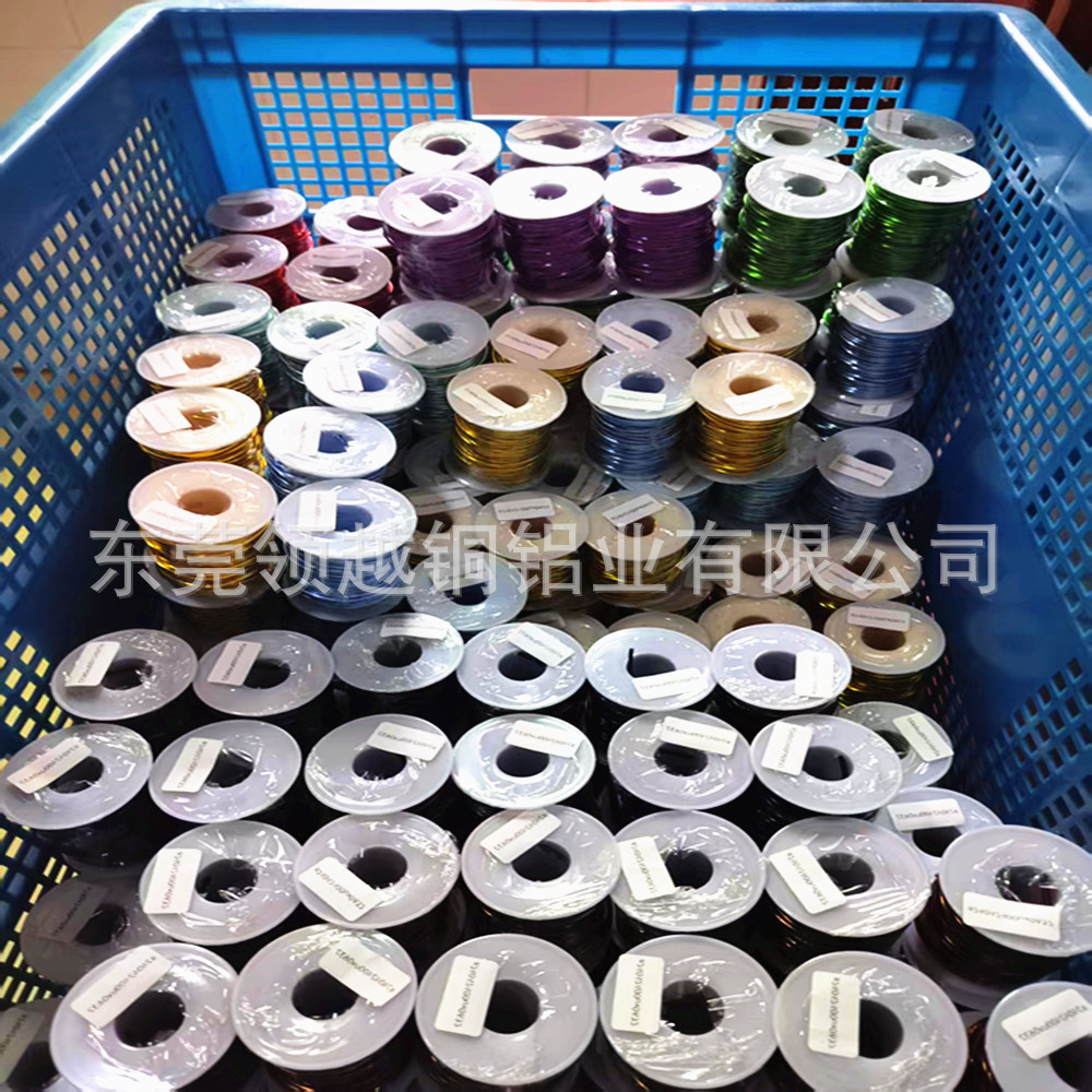 15米一60米盆景铝丝氧化铝线DIY手工造型铝丝阳极氧化铝丝现货详情6