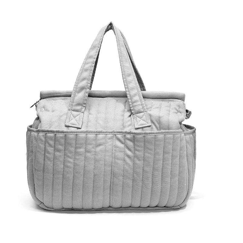 Best-selling mommy bag, fashionable Korean-style women's bag, tote bag, large-capacity, hand-held storage bag for mothers and babies Item Picture